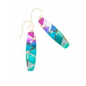 NEW HOLLY YASHI women's del ray drop earring in turquoise